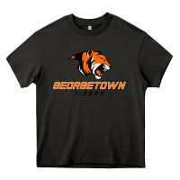 Asphalt georgetown college tiger Heavy Core Tee - linhVisuals