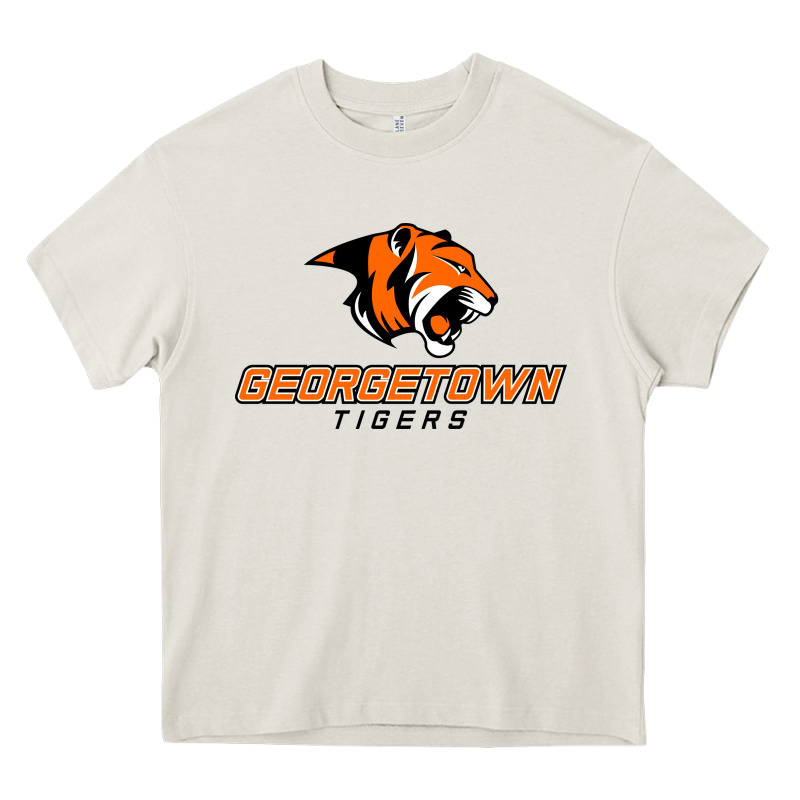 Georgetown College Tiger Heavy Core Tee by linhVisuals | Teevron