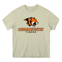 Mossy georgetown college tiger Heavy Core Tee - linhVisuals