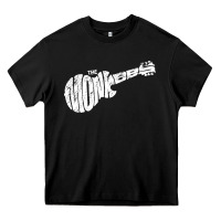 Black The Monkees Heavy Core Tee - linhVisuals