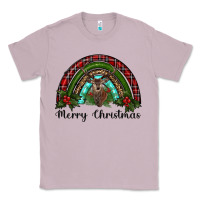Lilac reindeer rainbow christmas Classic Tee - RanaPortraitStore