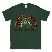 Sports Green reindeer rainbow christmas Classic Tee - RanaPortraitStore