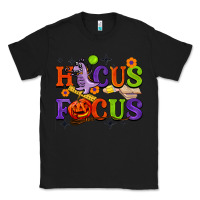 Black hocus focus halloween teacher Classic Tee - BarkalooDesign