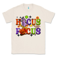 Natural hocus focus halloween teacher Classic Tee - BarkalooDesign