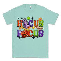 Seafoam hocus focus halloween teacher Classic Tee - BarkalooDesign