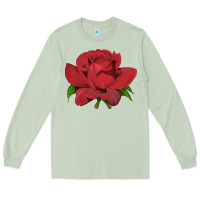 Matcha Oklahoma Rose Illustrations Long Sleeve Tee - LillyAllenDesigns
