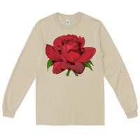Mushroom Oklahoma Rose Illustrations Long Sleeve Tee - LillyAllenDesigns