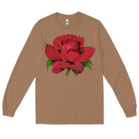 Toasted Coconut Oklahoma Rose Illustrations Long Sleeve Tee - LillyAllenDesigns