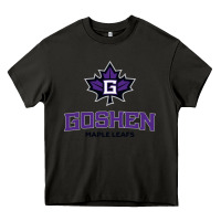 Asphalt goshen college maple leafs2 vectorized Heavy Core Tee - linhVisuals