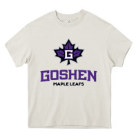 Cream goshen college maple leafs2 vectorized Heavy Core Tee - linhVisuals