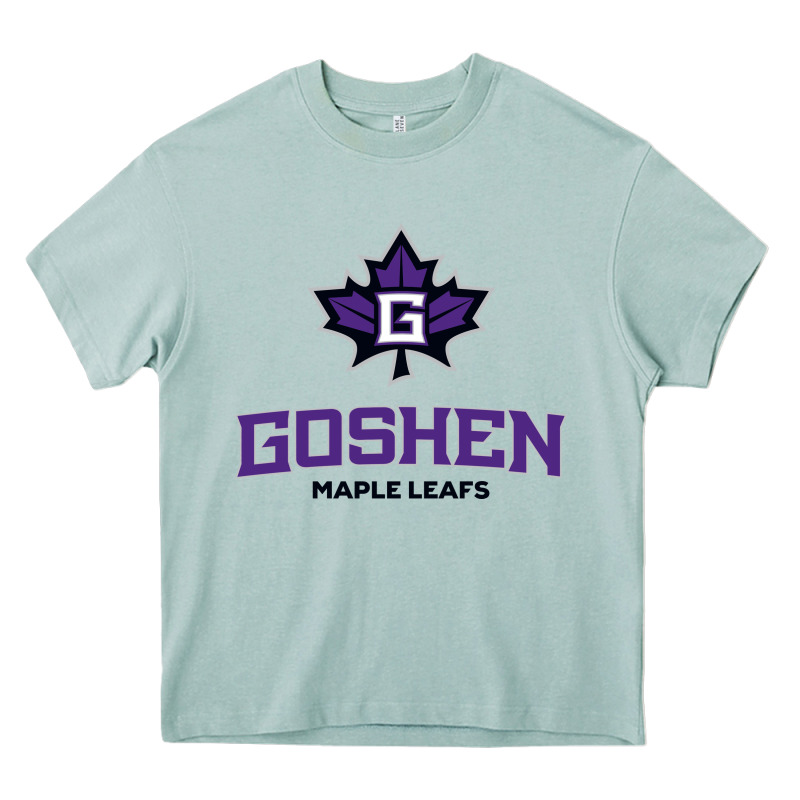 Goshen College Maple Leafs2 Vectorized Heavy Core Tee by linhVisuals | Teevron