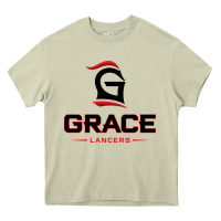 Mossy grace college & seminary lancers1 vectorized Heavy Core Tee - linhVisuals