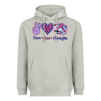 Moon Dust Peace Love Hairstylist Heavyweight Hoodie - Jasminsmagicworld