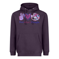 Plum Peace Love Hairstylist Heavyweight Hoodie - Jasminsmagicworld