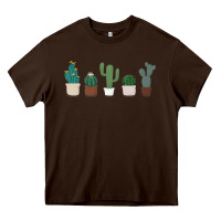 Chocolate Brown cute plant Heavy Core Tee - linhVisuals