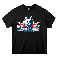 Black neftekhimik nizhnekamsk Heavy Core Tee - linhVisuals