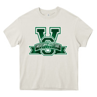 Cream The mississippi valley tate university Heavy Core Tee - linhVisuals