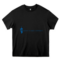 Black The mount st mary's university Heavy Core Tee - linhVisuals