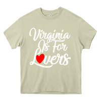 Mossy virginia is for lovers Heavy Core Tee - linhVisuals