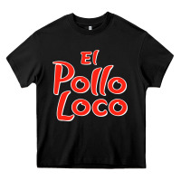 Black El Pollo Loco Heavy Core Tee - linhVisuals