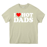 Mossy i love hot dads shirt i heart Heavy Core Tee - linhVisuals