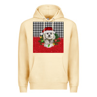 Pina Colada Christmas Bichon frise dog Premium Hoodie - BarkalooDesign