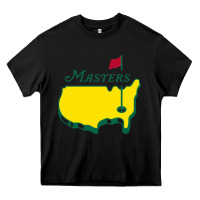 Black MASTER GOLF TOURNAMENT Heavy Core Tee - linhVisuals