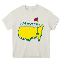 Cream MASTER GOLF TOURNAMENT Heavy Core Tee - linhVisuals