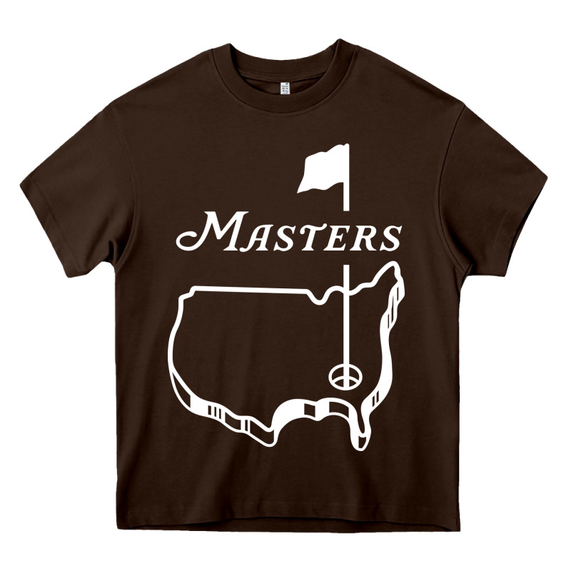 Master Golf Tournament Heavy Core Tee by linhVisuals | Teevron