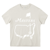 Cream MASTER GOLF TOURNAMENT Heavy Core Tee - linhVisuals