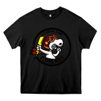 Black flying aces Heavy Core Tee - linhVisuals