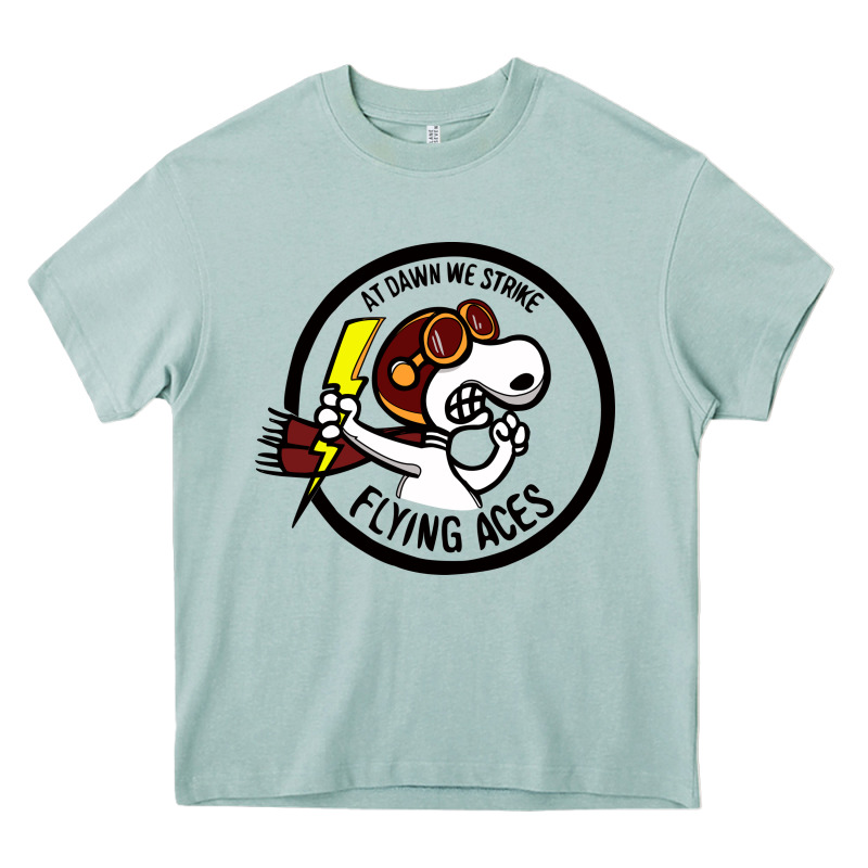 Flying Aces Heavy Core Tee by linhVisuals | Teevron