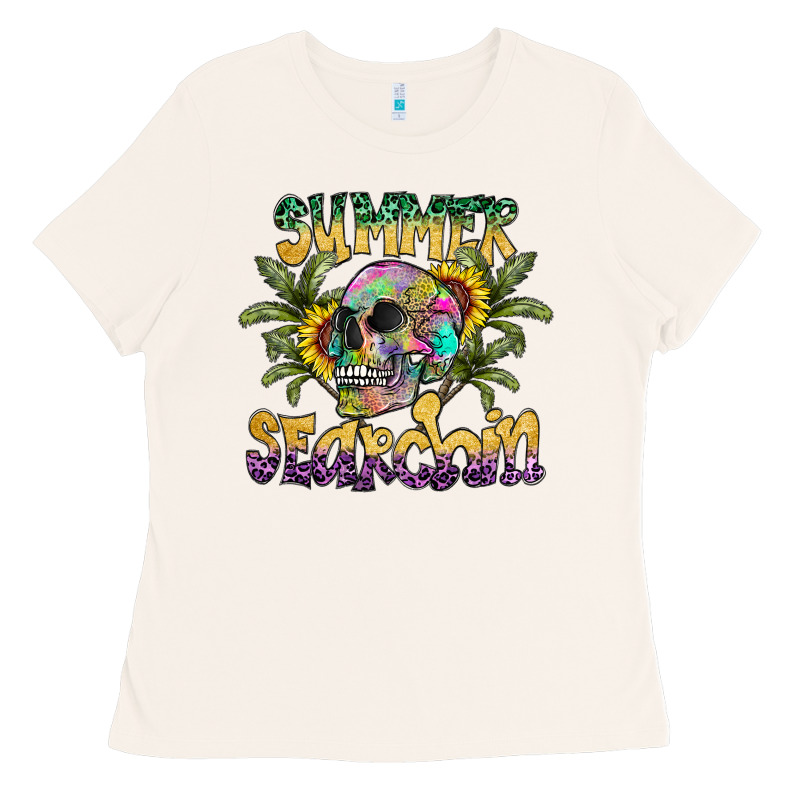 Summer Searchin Ladies Tee by CowhideDigitalArt | Teevron