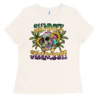 Bone Summer Searchin Ladies Tee - CowhideDigitalArt