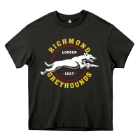 Asphalt Richmond Greyhounds Lon Don 1897 Heavy Core Tee - linhVisuals