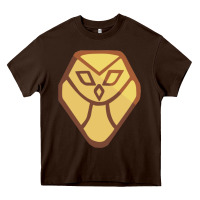 Chocolate Brown The Owl House Heavy Core Tee - linhVisuals