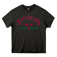 Asphalt saltgrass steakhouse Heavy Core Tee - linhVisuals