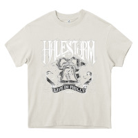 Cream halestorm Heavy Core Tee - linhVisuals