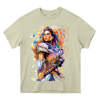 Mossy ALOY - HORIZON FORBIDDEN WEST Heavy Core Tee - linhVisuals