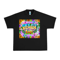 Black Beach Life Urban Heavy Tee - CowhideDigitalArt