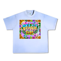 Grape Ice Beach Life Urban Heavy Tee - CowhideDigitalArt