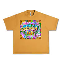 Peanut Butter Beach Life Urban Heavy Tee - CowhideDigitalArt