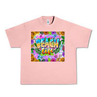 Salmon Beach Life Urban Heavy Tee - CowhideDigitalArt