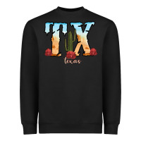 Black texas cactus Heavyweight Sweatshirt - RanaPortraitStore