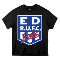 Black eastwood rugby Heavy Core Tee - linhVisuals