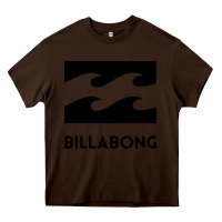 Chocolate Brown billabong Heavy Core Tee - linhVisuals