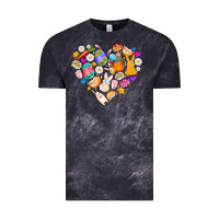 Cloud Black Easter Love Vintage Tee - CowhideDigitalArt