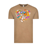 Vintage Coffee Easter Love Vintage Tee - CowhideDigitalArt