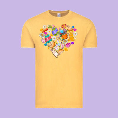 Easter Love Vintage Tee Designed By Cowhidedigitalart