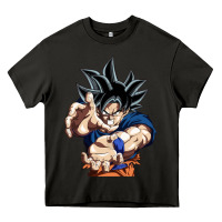 Asphalt goku utra instinct Heavy Core Tee - linhVisuals